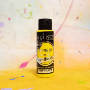 Cadence Hybrid Acrylic for Multisurfaces Semi Matt - H-009 Yellow, 70ml