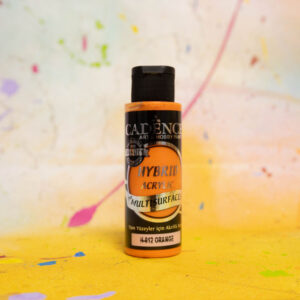 Cadence Hybrid Acrylic for Multisurfaces Semi Matt - H-012 Orange, 70ml