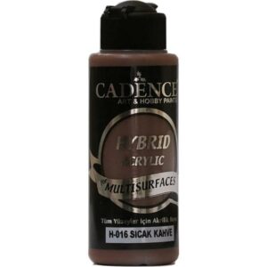 Cadence Hybrid Acrylic for Multisurfaces Semi Matt - H-016 Warm Brown, 70ml