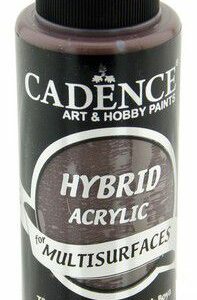 Cadence Hybrid Acrylic for Multisurfaces Semi Matt - H-018 Dark Brown, 70ml
