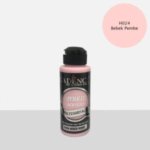 Cadence Hybrid Acrylic for Multisurfaces Semi Matt - H-024 Baby Pink, 70ml