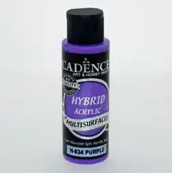 Cadence Hybrid Acrylic for Multisurfaces Semi Matt - H-034 Purple, 70ml