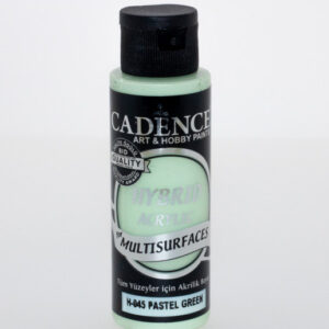 Cadence Hybrid Acrylic for Multisurfaces Semi Matt - H-045, Pastel Green 70ml