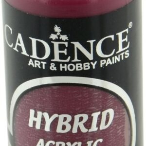 Cadence Hybrid Acrylic for Multisurfaces Semi Matt - H-056, Cherry 70ml