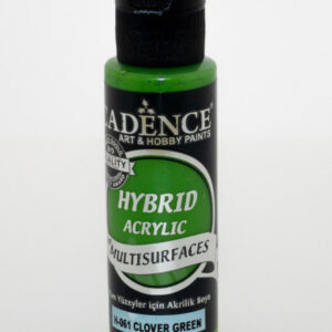 Cadence Hybrid Acrylic for Multisurfaces Semi Matt - H-061, Clover Green 70ml