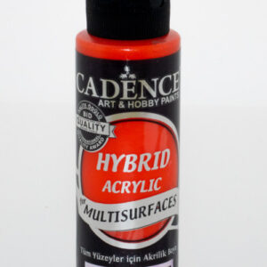 Cadence Hybrid Acrylic for Multisurfaces Semi Matt - H-105, Pomegranate Flower 70ml