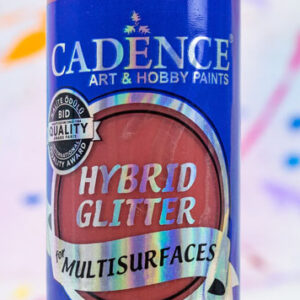 Cadence Hybrid Glitter - Silver - for Multisurfaces Semi Matt - HSG-096, Coral 120ml