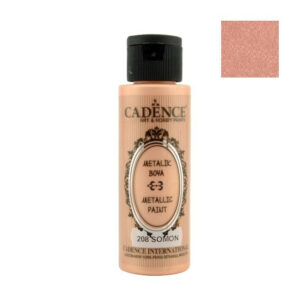 Cadence Metallic Paint - 208 Salmon, 70ml