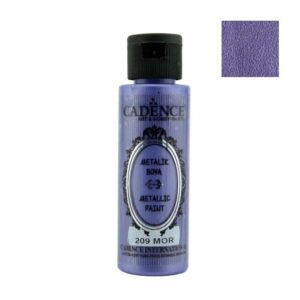 Cadence Metallic Paint - 209 Purple, 70ml