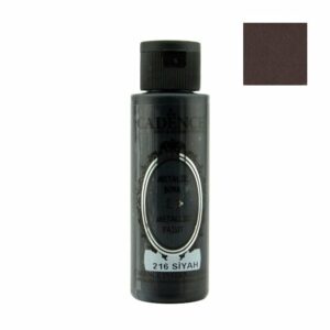 Cadence Metallic Paint - 216 Black, 70ml