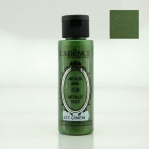 Cadence Metallic Paint - 221 Grass, 70ml