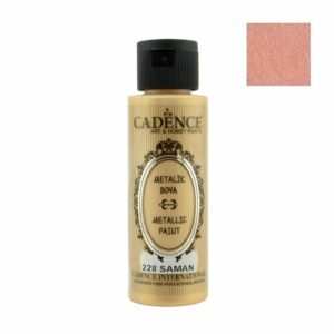 Cadence Metallic Paint - 228 Straw, 70ml