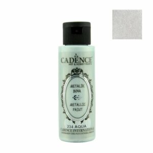 Cadence Metallic Paint - 234 Aqua, 70ml