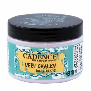 Cadence Very Chalky Home Decor Ultra Matt Velvety Acrylic Paint - CH-14 Purple Lilac, 150ml