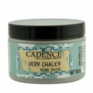 Cadence Very Chalky Home Decor Ultra Matt Velvety Acrylic Paint - CH-25 October Mist, 150ml