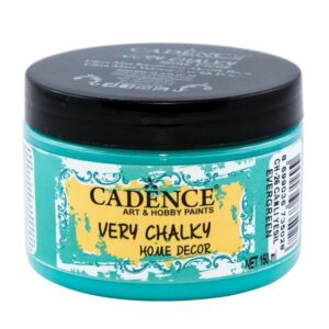 Cadence Very Chalky Home Decor Ultra Matt Velvety Acrylic Paint - CH-26 Evergreen, 150ml
