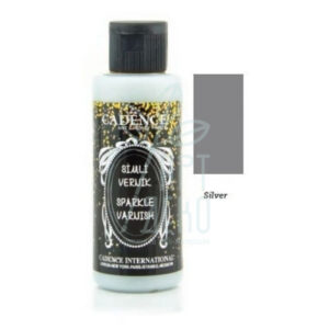 Cadence Sparkle Varnish Silver 70ml