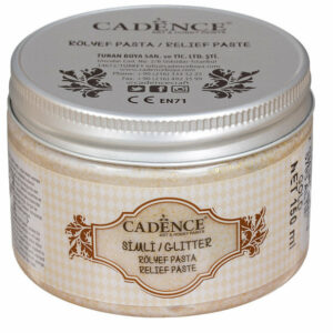 Cadence Glitter Relief paste - 5798 Gold