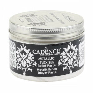 Cadence Metallic Flexible Relief paste - MF-01 Pearl, 150ml
