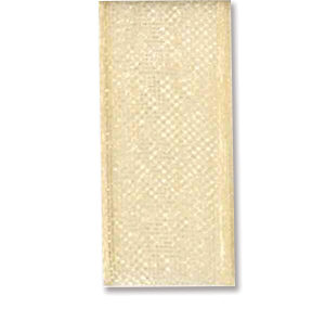 Organza bånd 15mm – 10 Krem – 10m