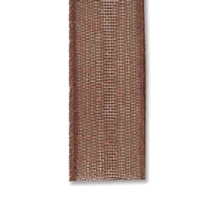 Organza bånd 15mm – 18 Brun – 10m