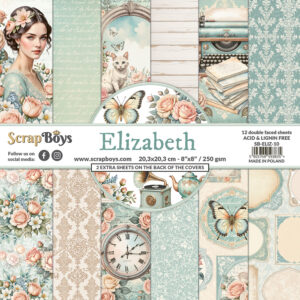 ScrapBoys Eliszabeth SB-ELIZ-10 8x8 Blokk