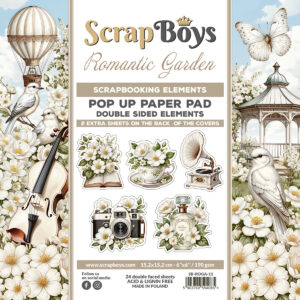 ScrapBoys Romantic Garden SB-ROGA-11 Pop Up Blokk