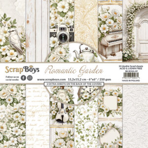 ScrapBoys Romantic Garden SB-ROGA-09 6x6 Blokk