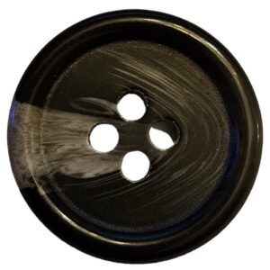 Knapp, 2 hulls 20mm Sort