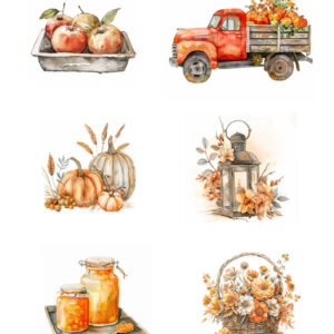 Reprint Harvest - A4 klippeark