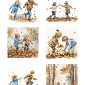 Reprint Fall Children - A4 klippeark