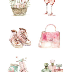Reprint Girly - A4 klippeark