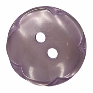 Knapp 2 hulls 18mm Blomst Lys Lilla