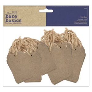 Bare Basics Kraft Tags (100stk)