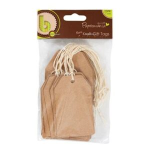 Kraft Gift Tags Papermania - Kraft (20pk)