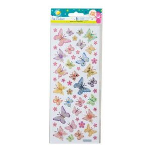 Fun Stickers - Butterflies & Flowers