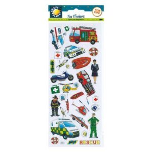 Fun Stickers - Utrykkningskjøretøy