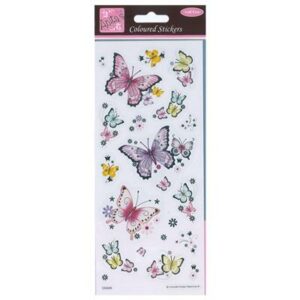 Docrafts - Anita's Coloured Stickers Sommerfugler