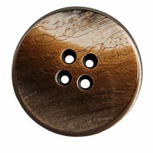Knapp 4 hulls 34mm Beige/brun