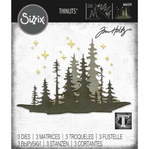 Sizzix • Thinlits Die Set Forest Shadows