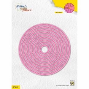 Nellie's Choice • Multi Frame Dies Double Stitchlines Round