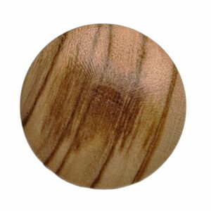 Knapp, m/ring, 23mm Tre