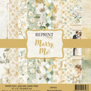 Reprint - Marry Me Collection 12x12 Blokk