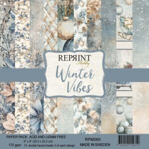 Reprint - Winter Vibes Collection 8x8 Blokk