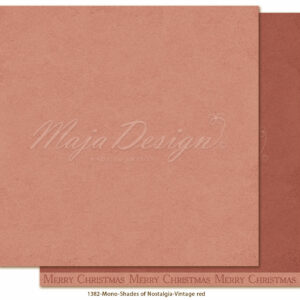 Monochrome - Nostalgia - Vintage red