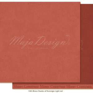 Monochrome - Nostalgia - Light red