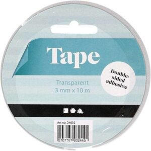 DBL Dobbelsidig tape B:3mm