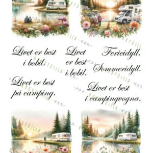 Rispapir A4 Natur 1001 Bobil og camping