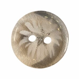 Knapp, 2 hulls 13mm, Transparent