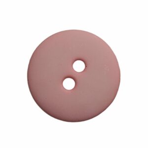 Knapp, 2 hulls 11mm Rosa